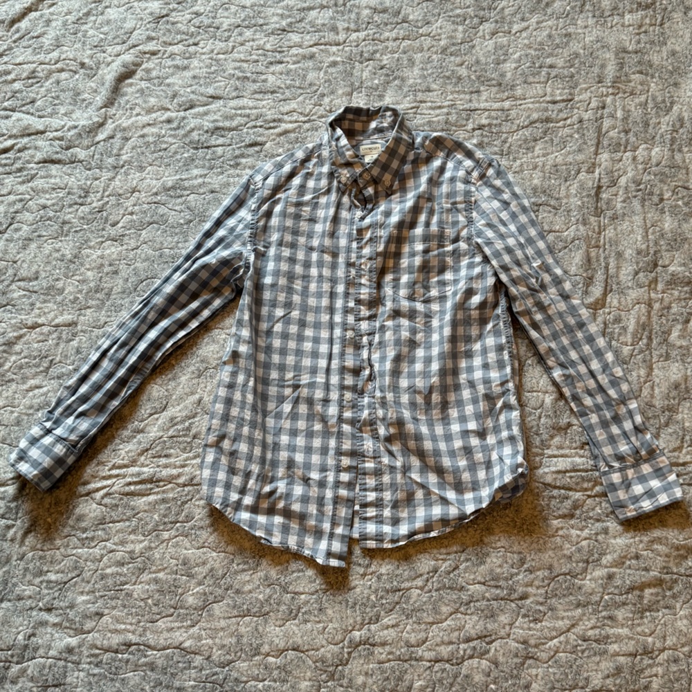 Boys Crewcuts button down shirt. Size 12